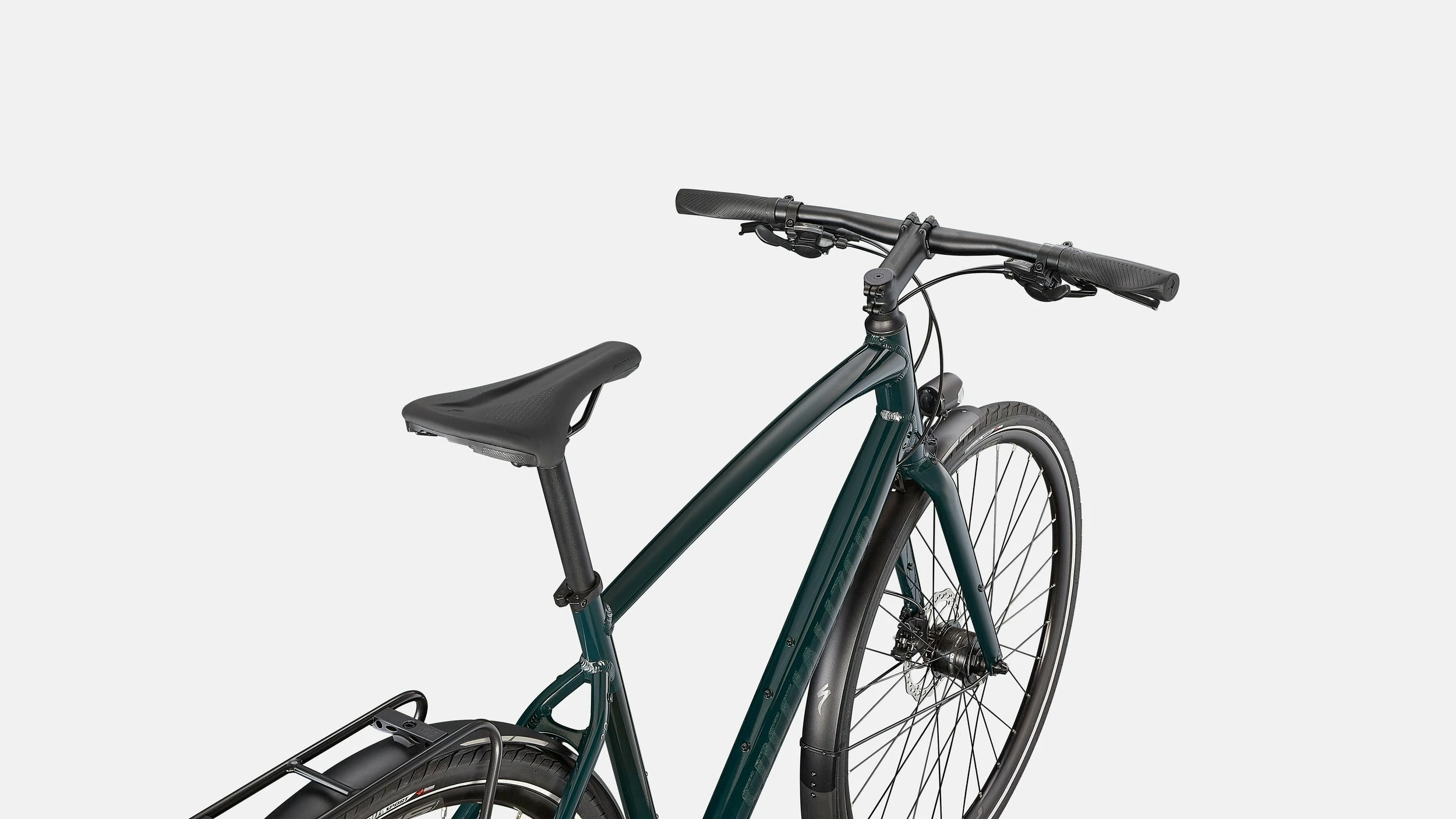 Specialized Sirrus 2.0 Eq Forest Green Hybridcykel - Billede 5