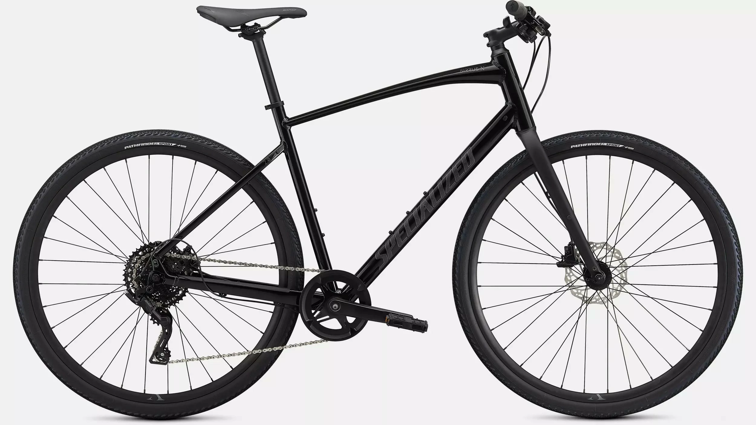 Specialized Sirrus X 2.0 Hybridcykel Sort