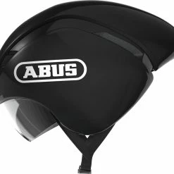 Abus Gamechanger TT Shiny Sort Cykelhjelm