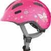 Abus Smiley 2.0 Pink Sommerfugl Cykelhjelm