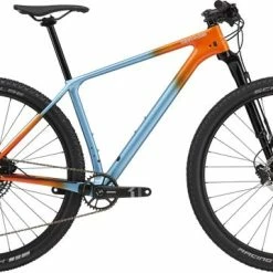 Cannondale F-Si Carbon 4 Blå/Orange Mountainbike