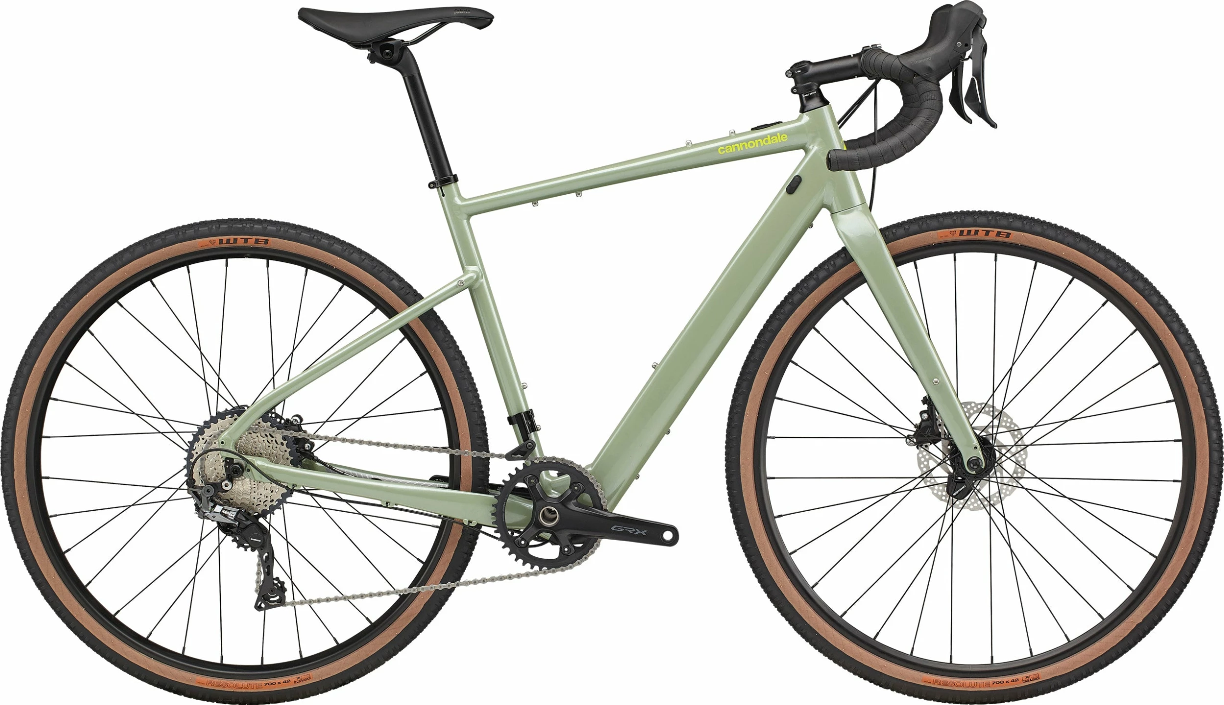 Cannondale Topstone 700 U Neo SL 1 Agave Grøn El-Gravelbike