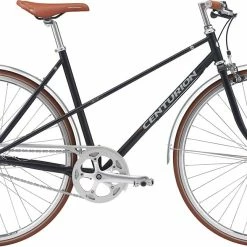Centurion Helium Dame Mat Sort Stålcykel