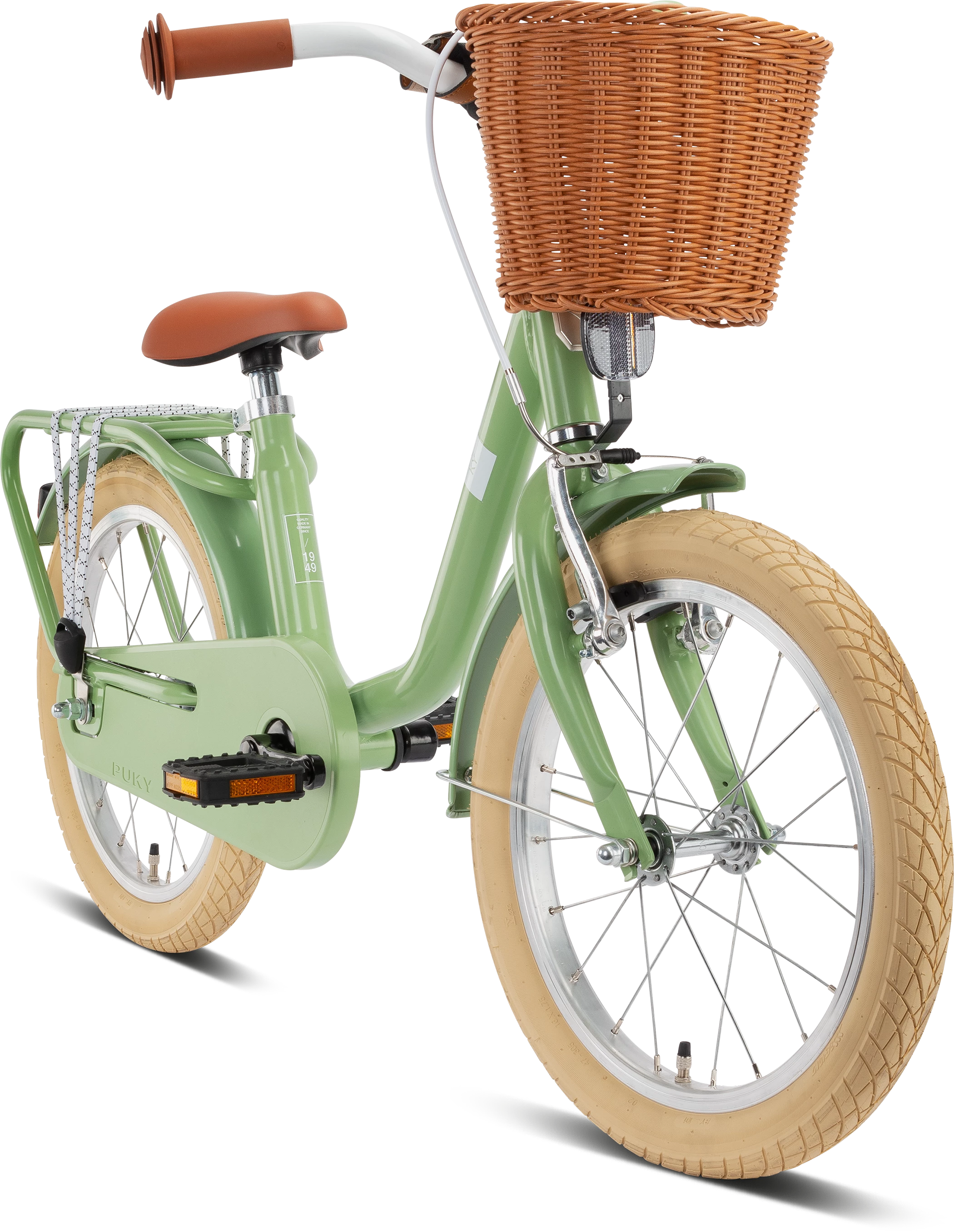 Puky Steel Classic 16" Retro Green - Billede 2