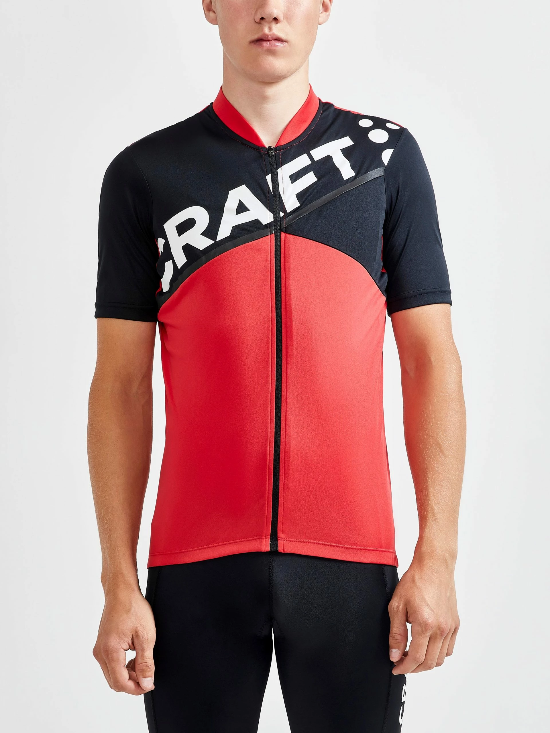 Craft Core Endur Logo Jersey M Bright Red/Black
