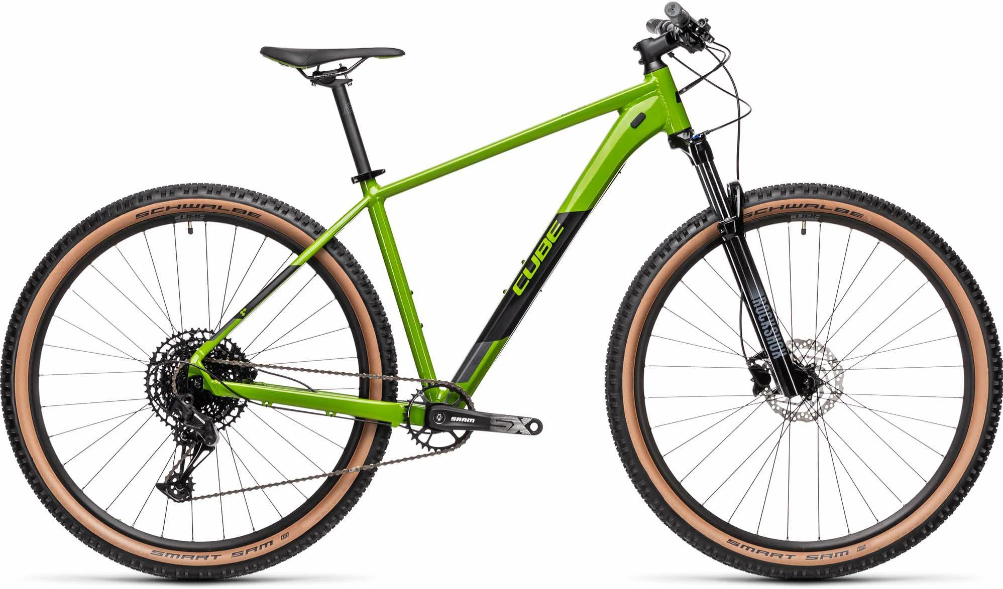 Cube Analog Grøn/Sort Mountainbike