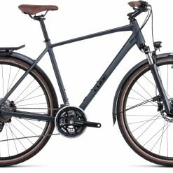 Cube Kathmandu Pro Grey Black Hybridcykel