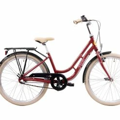 Ebsen Hippie Rød 24" Børnecykel