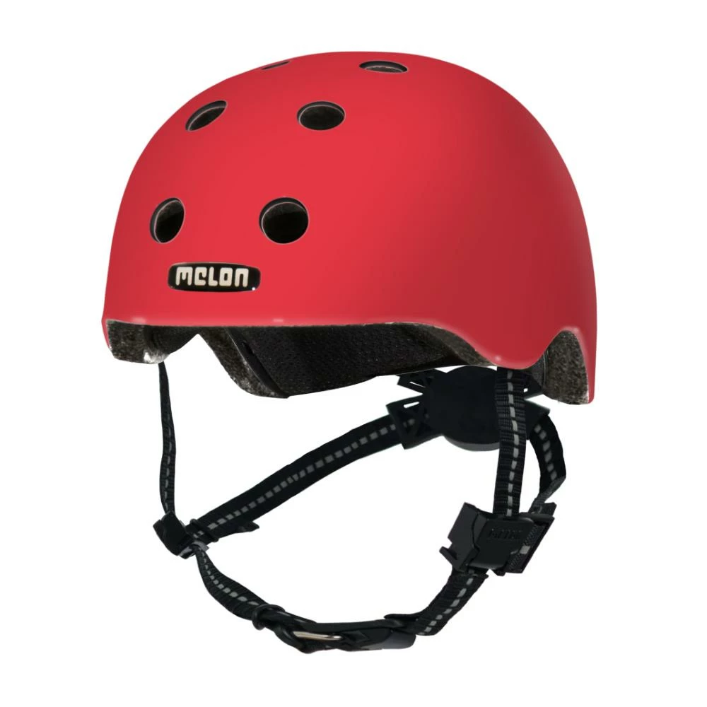 MELON Toddler Regnbue Rød Cykelhjelm (46-50 Cm)