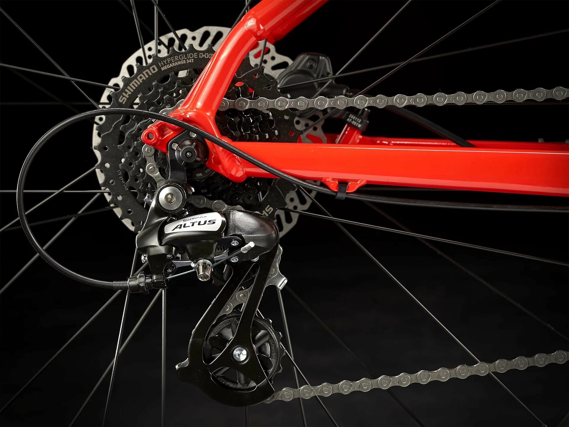 Trek Marlin 6 Rød Mountainbike - Billede 3