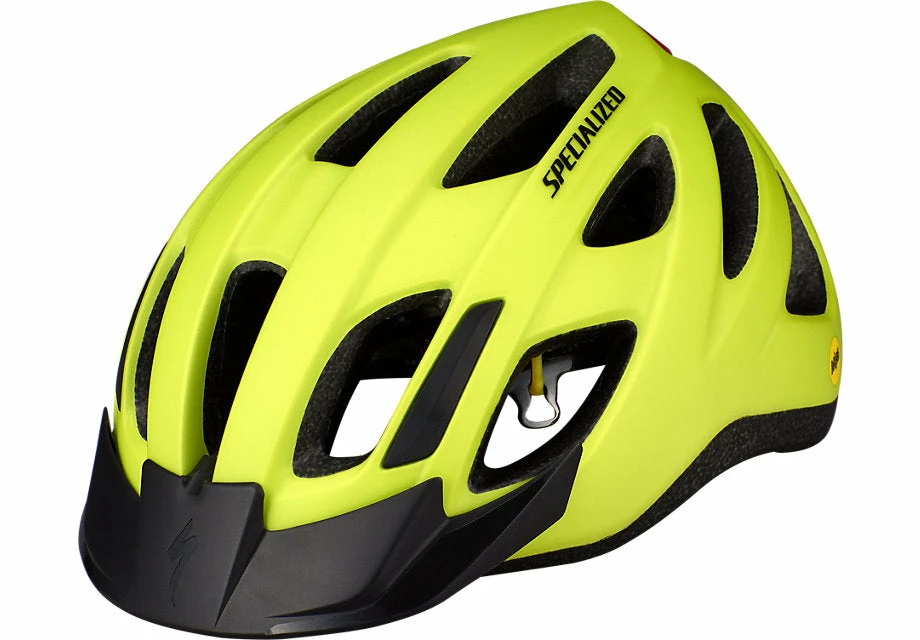 Specialized Centro LED MIPS Hyper Green Cykelhjelm