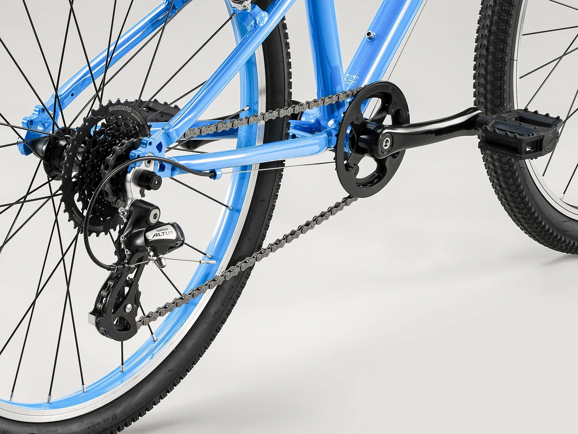 Trek Wahoo 24" Blå Sølv Børnecykel - Billede 5