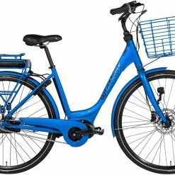 Blue Winther Superbe 2  Dame Elcykel Mat Blå