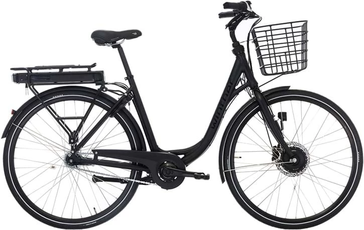 Winther Black Winther Superbe 1 Elcykel Til Kvinder (10.4Ah Batteri)